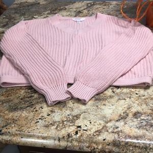 Time and Tru Pink Sweater